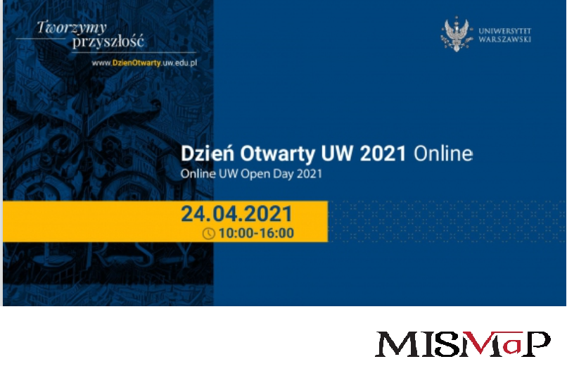 Dzień Otwarty UW online 24.04.2021