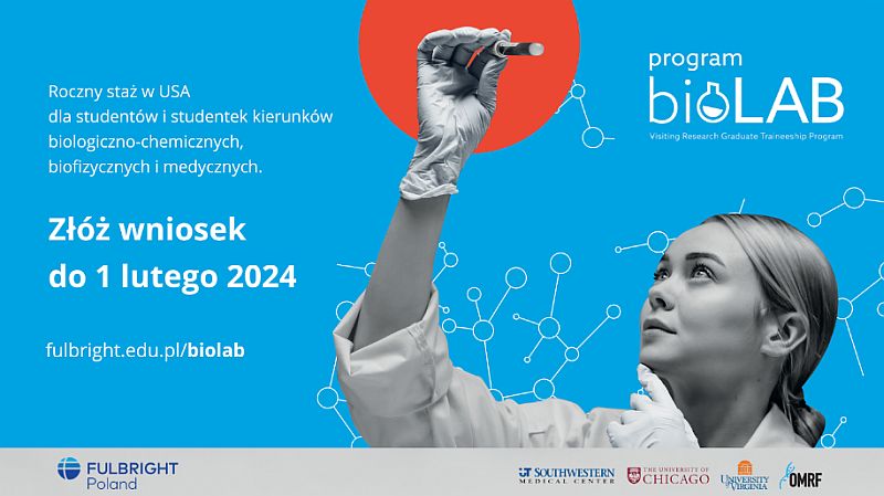 Program BioLAB 2024-25 – rekrutacja otwarta!